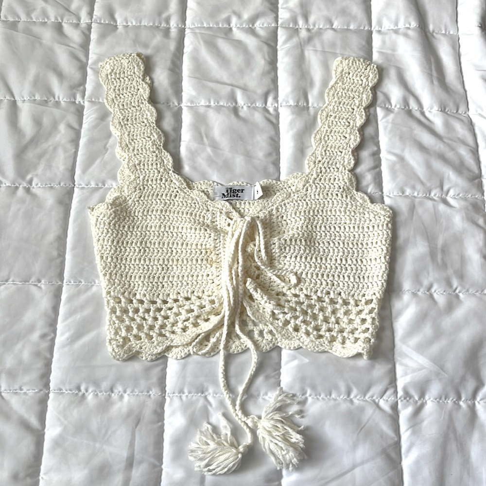 Tiger Mist crochet top!